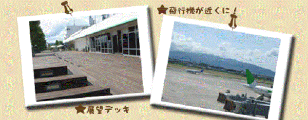 大阪国際空港（伊丹空港) 見晴らし・眺望 空港デッキ 写真